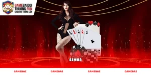 Sảnh game bài đa dạng với giao diện đẹp mắt tại SIN88